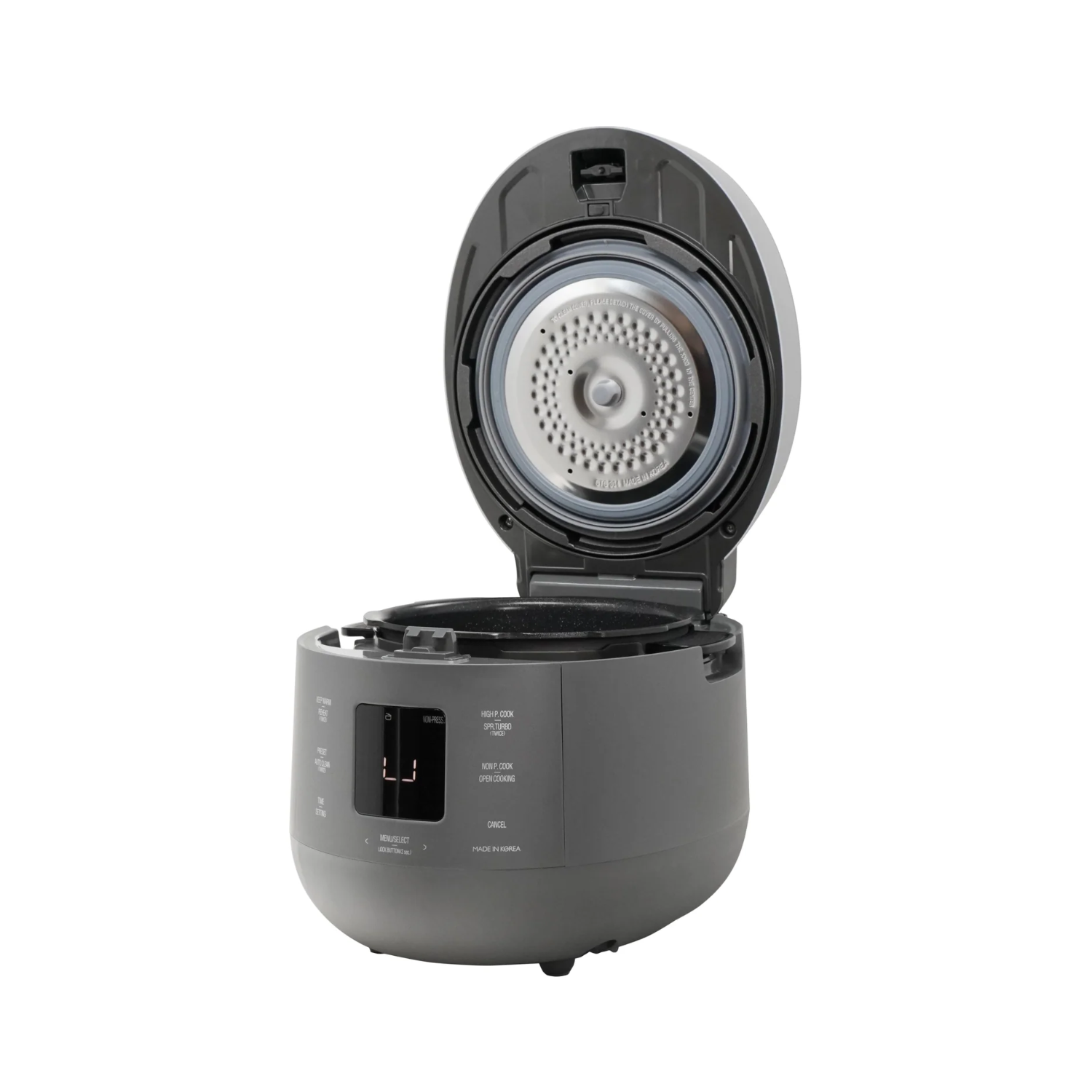 CRP-ST1009F Urban-Grau / TWIN PRESSURE (Digitaler Dampfdruck) Reiskocher Zweitbild